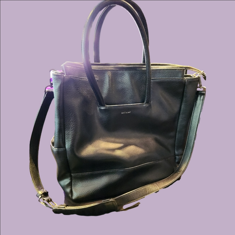Matt & Nat Black Tote Bag